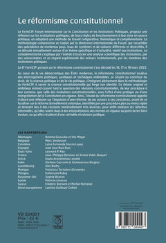 Le réformisme constitutionnel