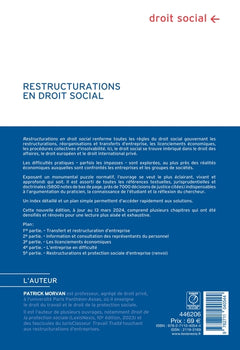 Restructurations en droit social