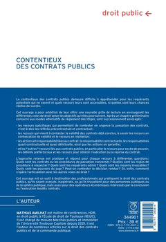 Contentieux des contrats publics