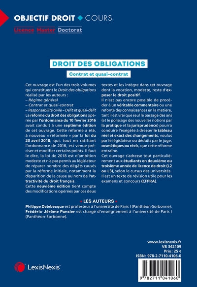 Droit des obligations