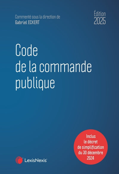 Code de la commande publique 2025