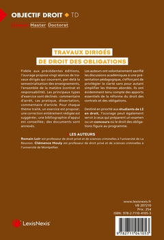 Travaux dirigés de droit des obligations