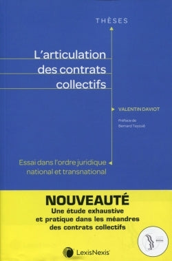 L'articulation des contrats collectifs