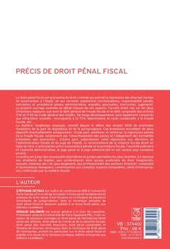 Précis de droit pénal fiscal