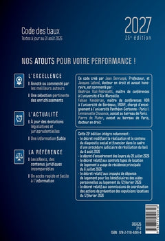 Code des baux 2027