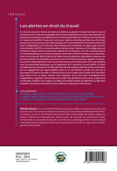 L'alerte en droit du travail