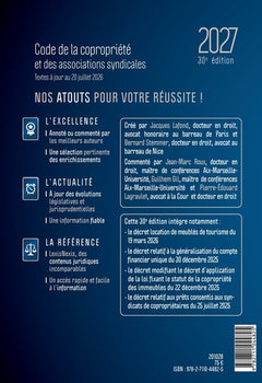 Code de la copropriété 2027