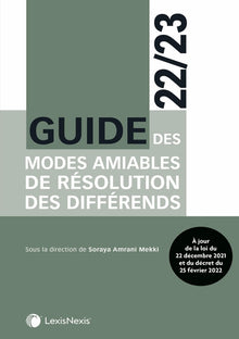 Guide des modes amiables de résolution des différends