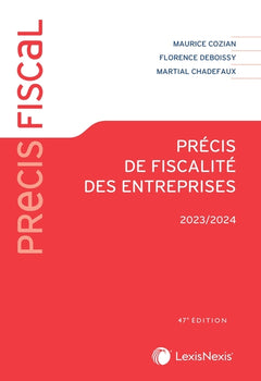 Précis de fiscalité des entreprises 2023 - 2024
