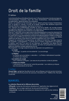 Droit de la famille