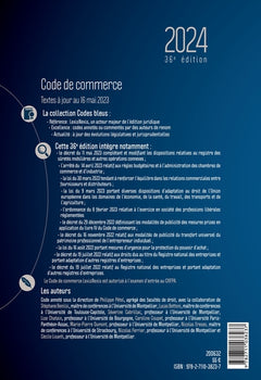 Code de commerce 2024