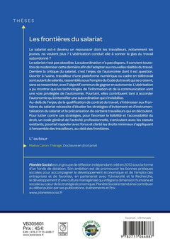 Les frontières du salariat