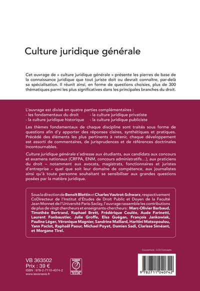 Culture juridique générale