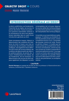 Introduction générale au droit