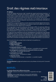 Droit des régimes matrimoniaux