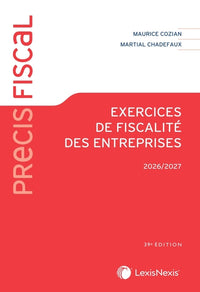 Exercices de fiscalité des entreprises 2026-2027