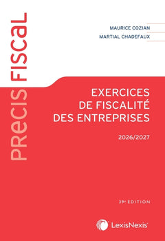 Exercices de fiscalité des entreprises 2026-2027