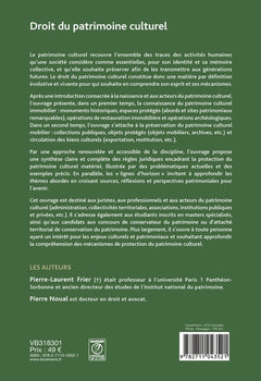 Droit du patrimoine culturel