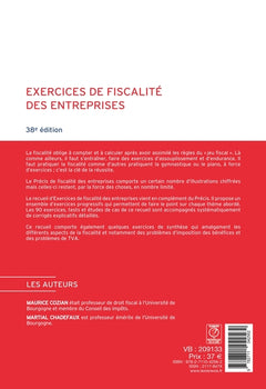 Exercices de fiscalité des entreprises 2025-2026