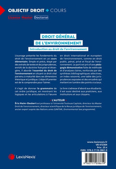 Droit général de l'environnement