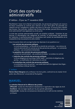 Droit des contrats administratifs