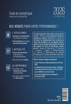 Code du numérique 2026
