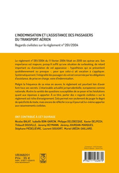 L'indemnisation et l'assistance des passagers du transport aérien