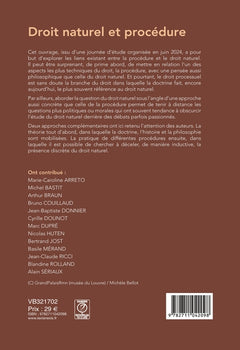Droit naturel et procédure