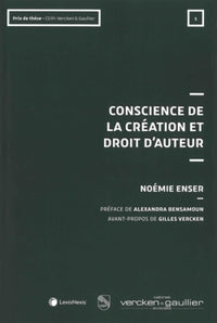 conscience de la creation et droit d auteur
