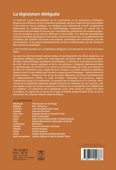 La législation déléguée