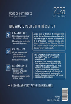 Code de commerce 2025