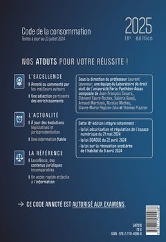 Code de la consommation 2025