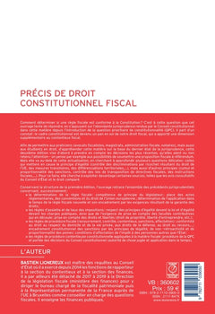 Précis de droit constitutionnel fiscal