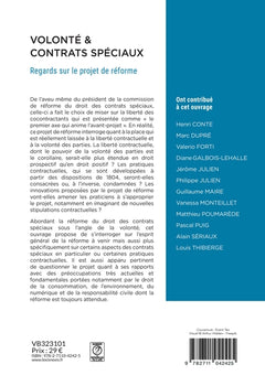 Volonté et contrats spéciaux
