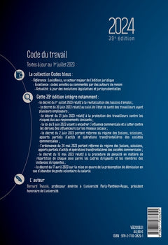 Code du travail 2024