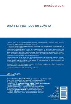 Droit et pratique du constat d'huissier