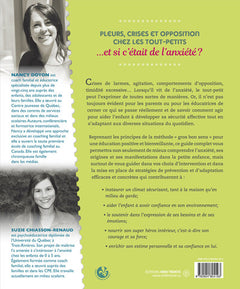 Pleurs, crises et opposition chez les tout-petits... et si c'était de l'anxiété ?