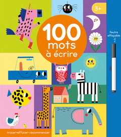 Tracer - Effacer - Recommencer - 100 mots à écrire