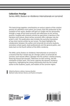 Jan Carson’s Poetics of Care