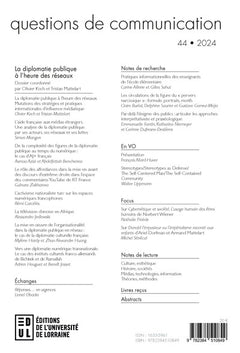 Questions de communication n° 44/2023