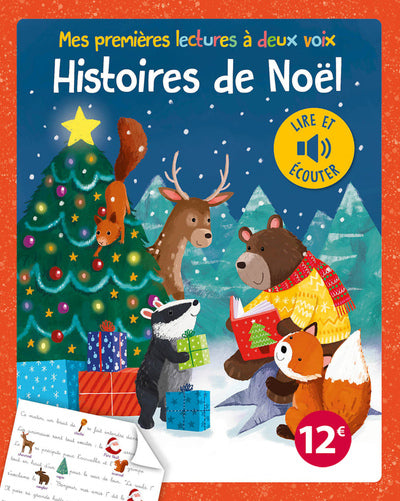 Mes premières lectures à deux voix - Histoires de Noël