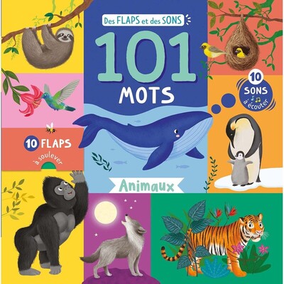 Flaps et Sons - 101 mots - Animaux