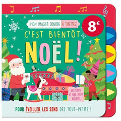 Mon imagier sonore a tirettes - C'est bientôt noël !