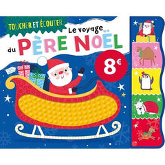 Toucher et écouter 5 sons - le voyage du Père Noël