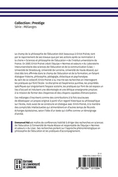 Histoire, philosophie et sens de l'école