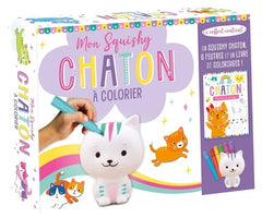 Mon squishy à colorier - Chaton