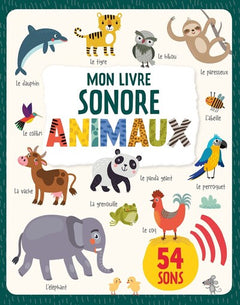 Mon livre sonore - Animaux