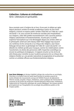 John Dewey face aux fondamentalismes