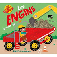 Mes grand pop-up - Les engins de chantier