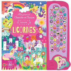 Mon premier cherche et trouve sonore - Licornes